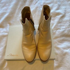 Phillip Lim Alexa Boot in Cream